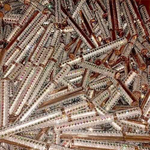 Mikiwi 2 in 1 Waterproof Long Lasting No Blooming Self-adhesive Eyeliner Pen Glue-free Eyelashes Magnetic-free Diamond Eyeliner