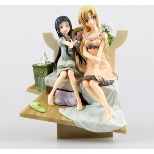 21cm Anime Sword Art Online SAO GSC Peiguin Parade Asuna & Yui Vignette Ver PVC Action Figure Model Decoration Kids Popular Doll