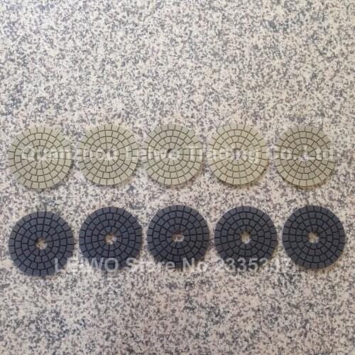 Diamond Polishing Buff 4 inch Granite Disc Buff Diamond Tools Granite Marble Polishing Wheel Nylon Buffing Pads