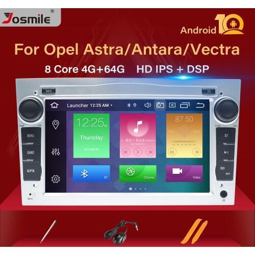 2Din Android 10 Car NO DVD Player For Opel Astra J H G Zafira B Vectra C Corsa D C Meriva Vivaro Multimedia GPS Navigation Radio