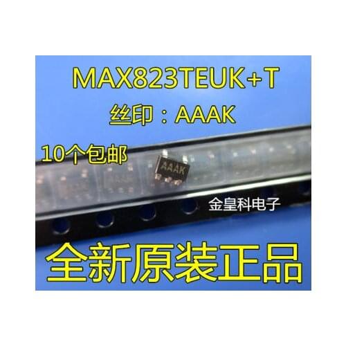 Free shipping 50PCS MAX823TEUK MAX823 MAX823TEUK+T SOT23-5