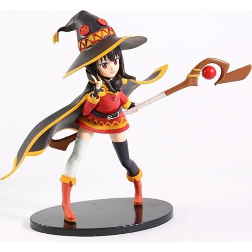 Gods Blessing on This Wonderful World Megumin Figure PVC Model Doll Toy Colletible Figurals