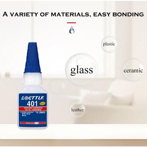 401 Glue Instant Adhesive Quick Dry Universal Glue 20ml Rapid fixed Super Glue Multi-Purpose Repair Tools Universal LOCTTLF