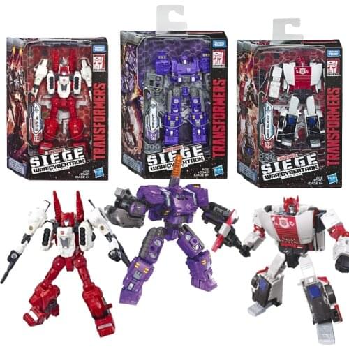 Hasbro Transformers Siege Cybertron Red Alert Brunt Sixgun Desforation Autobot Robot Action Figure Kids Model Toys Gift