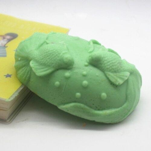 C400 soap mold/handmade soap mold/silicone mold/soap die/silica gel soap die yuanyang fish