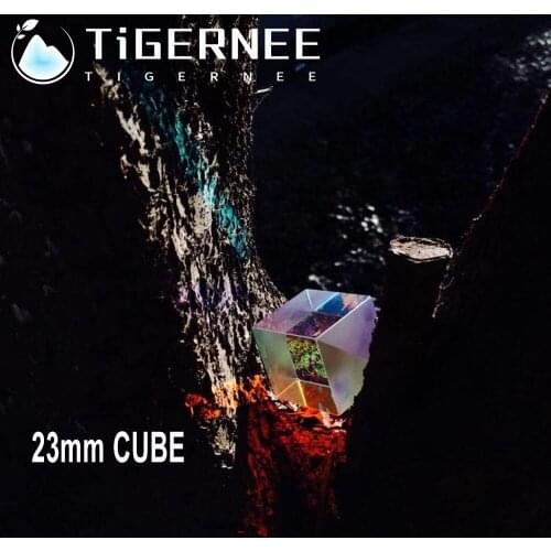 Color Prism Six Sides 23mm CUBE Cube of Light Creative Gift Rainbow Photo Concept Gift