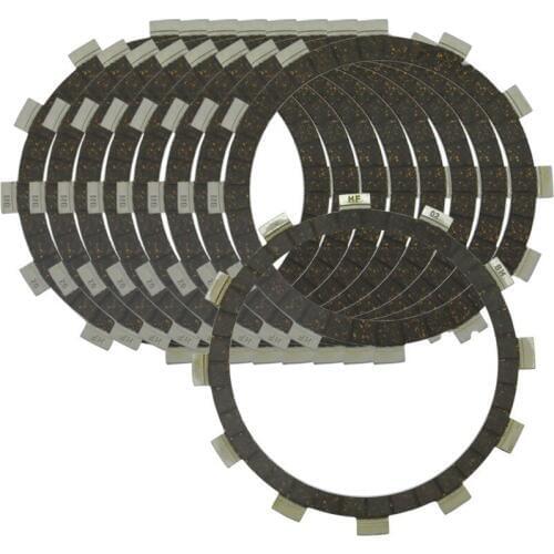 Motorcycle Engines Clutch Friction Plates Kit For Yamaha FZR750R Genesis 1987-1988 FZR1000 1987-1989 New Motorbike