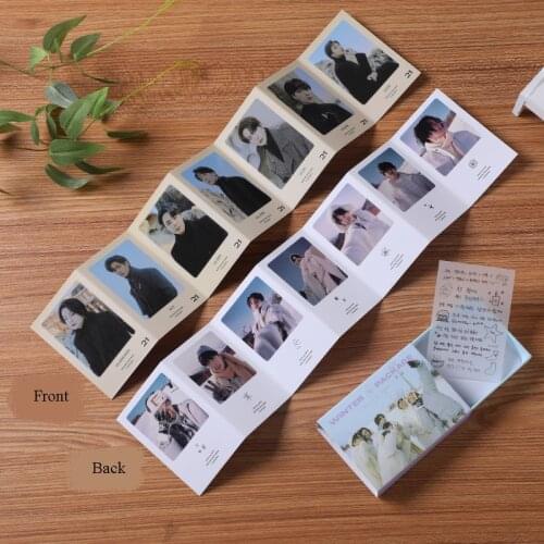 KPOP Bangtan Boys Winter Package Same Photocard Memebers Long Poster Cards Premium Photos