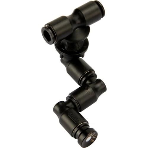 MIUS Reptiles Fogger Mist Sprinkler Rainforest Tank 360 Adjustable Aquarium Aquatic Pet Cooling System,A-ABUX