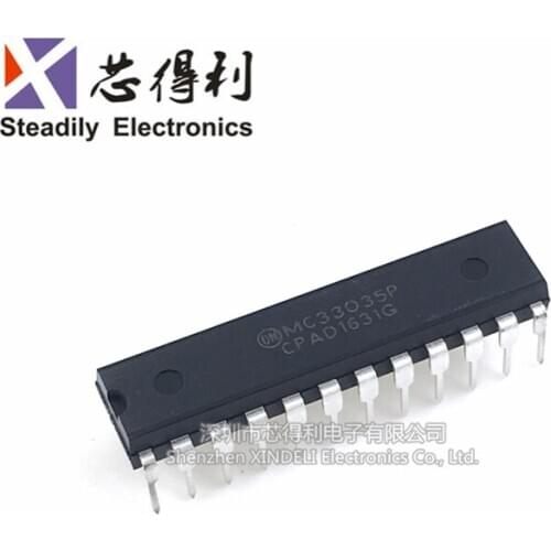10pcs/lot Motor Bridge Driver IC Mc33035p Reversing Direction Management Dip-24
