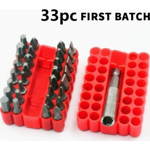 Precision Screwdriver Set 33-IN-1 One-word Cross Dual-purpose Torx Sleeve Combination Screwdriver Tool for Iphone Repair Tool