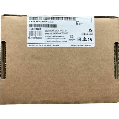 New Original Siemens SCALANCE XC124 Unmanaged IE Switch 6GK5124-0BA00-2AC2 6GK5 124-0BA00-2AC2