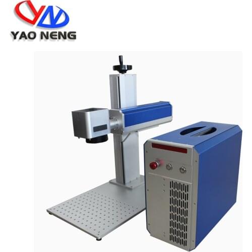 20W 30W 50W Jewelry Stainless Steel Fiber Laser Marking Machine For Sale metal laser engraving machine Raycus source