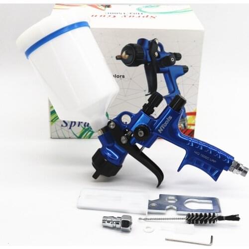 LVLP Spray Gun Paint Gun 1.3mm Nozzle with Tank for Car New Design Painted Pistol Air Sprayer Gun