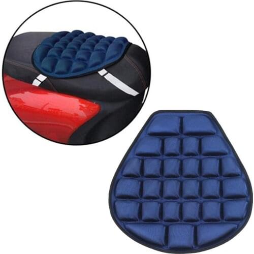 Motorcycle Seat Cushion Breathable And Cool Air Pad Shock Absorption Motorbike Seat Pad Universal Electric Scooter Seat Cover