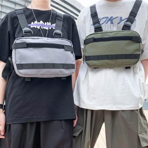 Casual Tactical Package Unisex Chest Rig Bag Nylon Travel Belt Bag Phone Pouch Men Waist Bgs Outdoors Runinng Chest Pouch