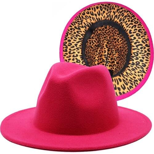 Wide brim stylish church fedoras unisex hat felt cap fedoras multicolor fedoras hat party hat top hat for women and men