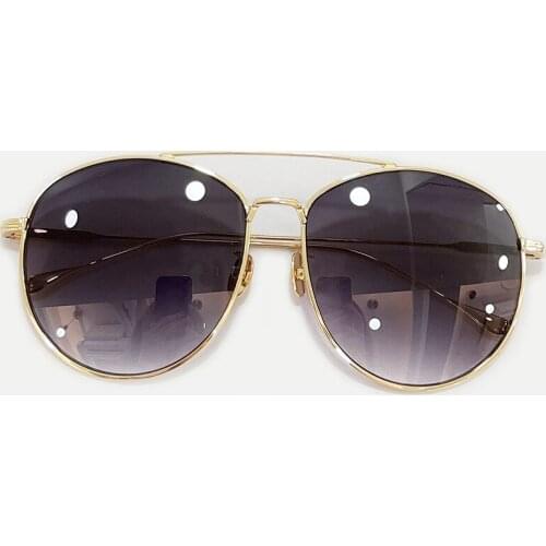 Sunglasses Women Men 2021 Luxury Brand Fashion All-Match Glasses Mirror Gradient UV400 Protection Shades Gafas De Sol Mujer