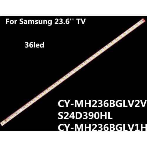 LED Backlight strip 36LED For Samsung 23.6'' TV S24D390HL SMME236BMM031 LM41-00086E CY-MH236BGLV2V S24D390HL CY-MH236BGLV1H