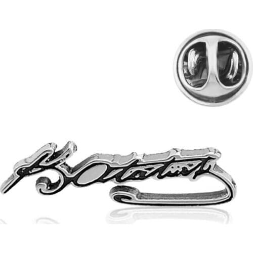 Tevuli 925 Sterling Silver Kemal Ataturk Signed Badge