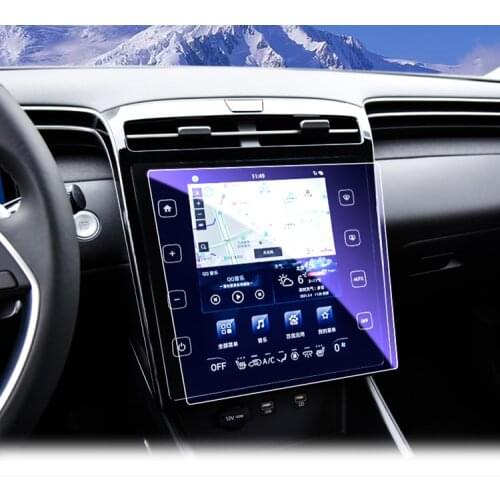 Tempered Glass Screen Protective Film for Hyundai Tucson L 2021 Car radio gps navigation