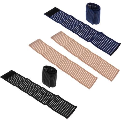 3 Pairs Compression Sleeve Support Elastic Bandage Straps Brace Wrist Protector Pads