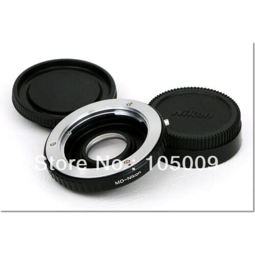 Md-AI Adapter Infinity focus with glass for Minolta MD MC Lens to nikon d3 d5 d90 d500 d600 d750 d850 d3000 d5500 d7100 camera
