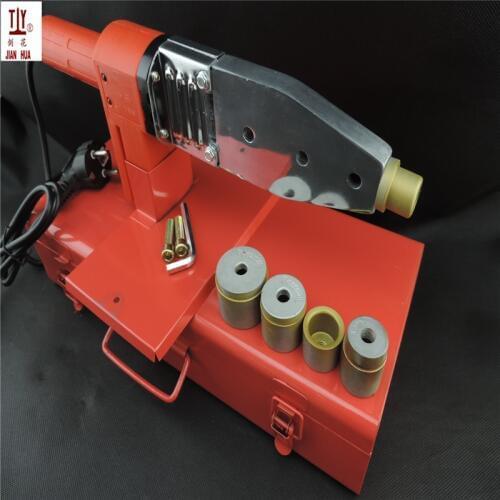 Free Shipping 16mm 20mm 25mm 32mm pipe diameter PPR pipe fuser hot melt machine heat sealing plastic welder thermal containers