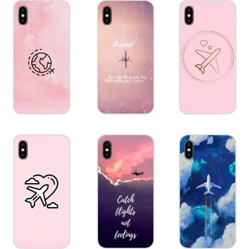 For Samsung Galaxy A3 A5 A7 A9 A8 Star A6 Plus 2018 2015 2016 2017 Airplane in world travel Accessories Phone Cases Covers