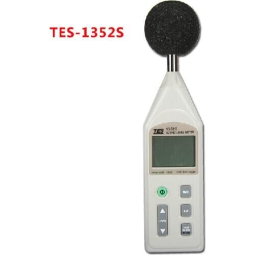 TES Digital Programmable Sound Level Meter TES-1352S 30dB to 130dB TES1352S