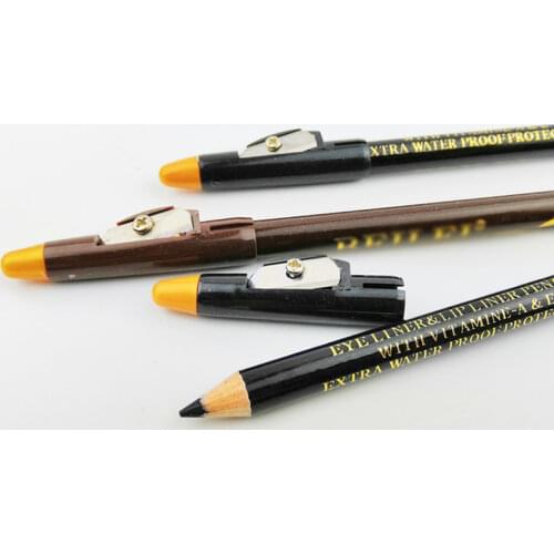 Waterproof Eyebrow Pencils Brow Pencil with Sharpener for Marking, Filling, Outlining, Tattoo Makeup and Microblading Supplies
