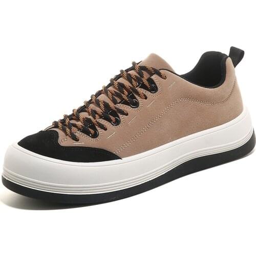 Men Canvas Shoes Fashion Solid Cheap Men Vulcanized Shoes Low High Upper Lace-up Casual Shoes Men Sneakers Male Footwear