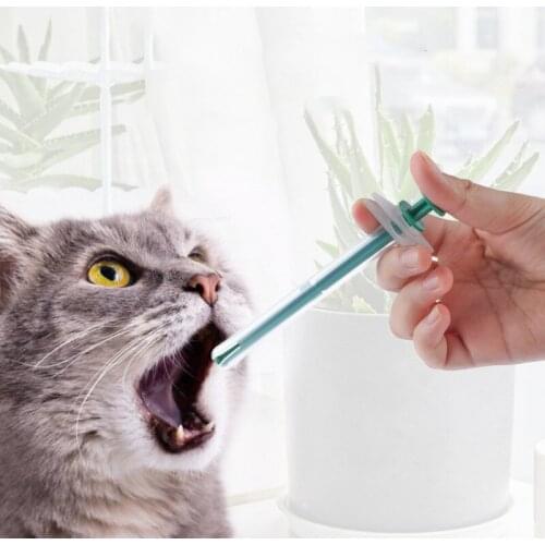Pet Medicine Feeder Durable Puppy Kitten Pill Tablet Injector Puppy Liquid Feeding Syringes Tools Pet Supplies