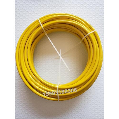 KFAFINENE 20M AN3 (3.2mm 1/8" ID) Nylon Tube Coverred PVC/PU Braided Stainless Steel Racing Brake Hose Lines