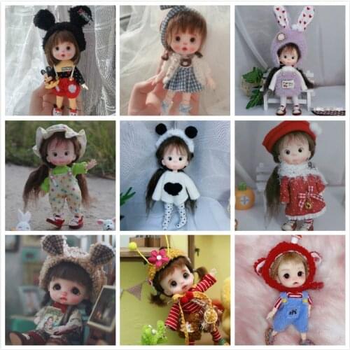 OB11 Clay doll Handmade customization dolls selling with clothes and wig