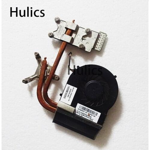 Hulics Original cooler For HP HP Envy 17 17-1000 17-1100 series cooling Heatsink with Fan 633075-001 3XSP9TATP20