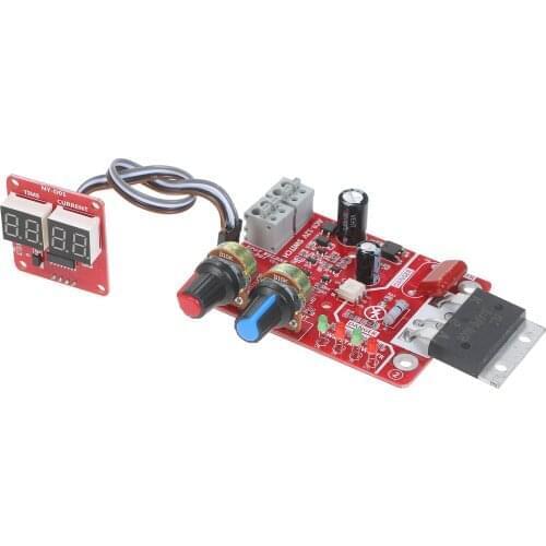 40A Spot Welding Control Board DIY Control Board Digital Display Single Chip Microcomputer for Adjusting Time and Current