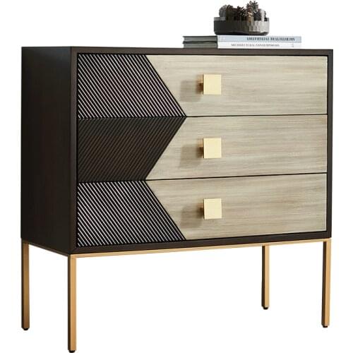 Light luxury modern storage cabinet art porch high-grade shoe cabinet bucket cabinet living room bedroom furniture