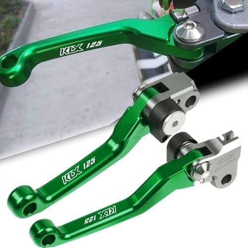 Dirt Bike Pivot Brake Clutch Levers Motocross Accessories For kawasaki KLX125 KLX 125 D-TRACKER125 2010-2016 2015 2014 2013 2012