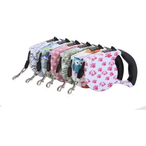 Pet Supplies Dog Collar Leash Automatic Retractable Leash Harness Puppy Patrol Rope Walking Cat Traction Small Medium Dog Leash