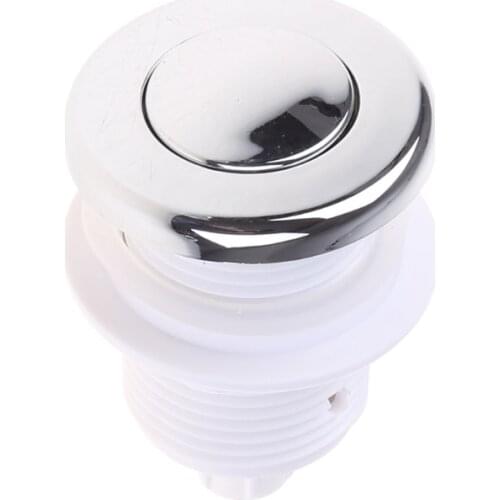 On Off Push Air Switch Button 28mm/32mm For Bathtub Spa Waste Garbage Disposal Whirlpool Pneumatic Switch