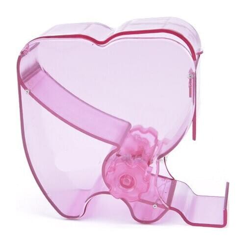 High Quality Rotary lap box fashion health heart-shaped cotton box three-color optional creative