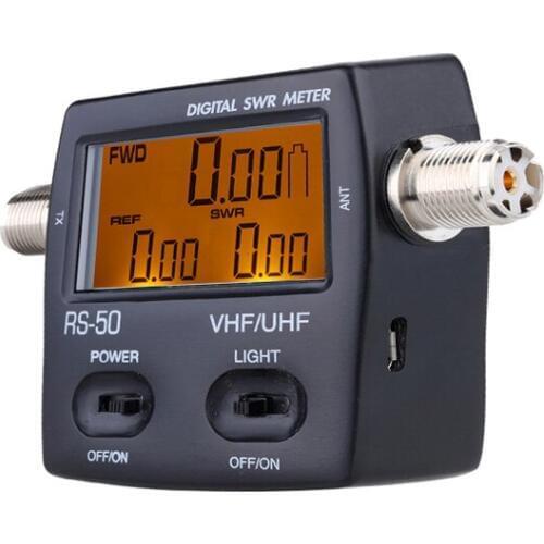 Walkie Talkie Digital Power Meter SWR Standing Wave Ratio Energy Meters LED Backlight Wattmeter Single Phase120W for HAM Radio