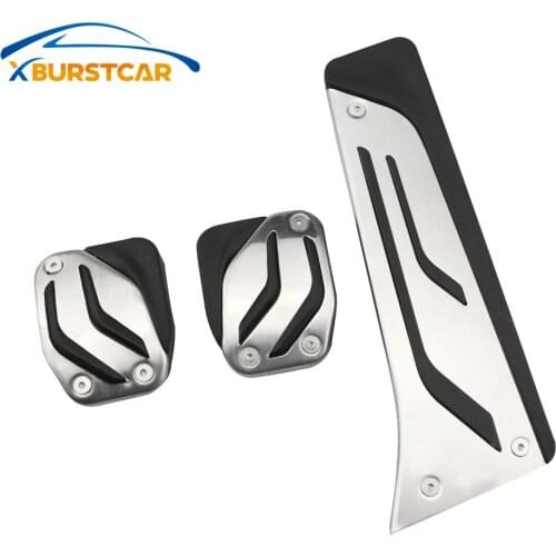Xburstcar for BMW X3 X4 X5 X6 1/2/3/5/6/7 Series E87 F20 E90 E92 E93 F30 F35 F34 F31 3GT 5GT Stainless Steel Pedal Pads Cover