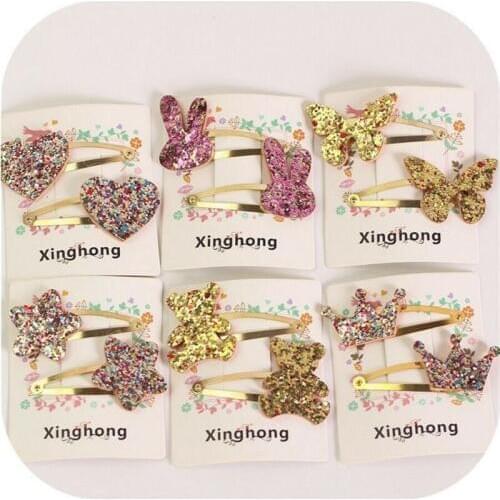 Cute butterfly hairpin baby girls kids hair clip bobby pins accessories for children hair barrette hairclip hairgrip headdress