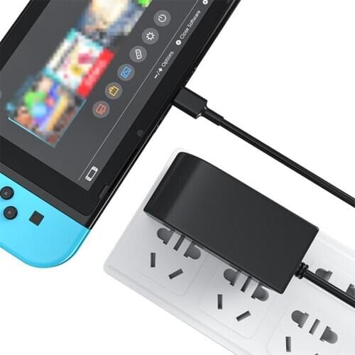 Ac Adapter Charger For Switch Charger 15v 2.6a Fast Charging For Nintend Switch Game Console Dock/controller Support TV Mode