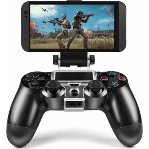For PS4 Game Controller Cell Phone Clip PUBG Holder Mount Bracket Stand Modified To Eat Chicken PUBG Bracket For IPhone Android
