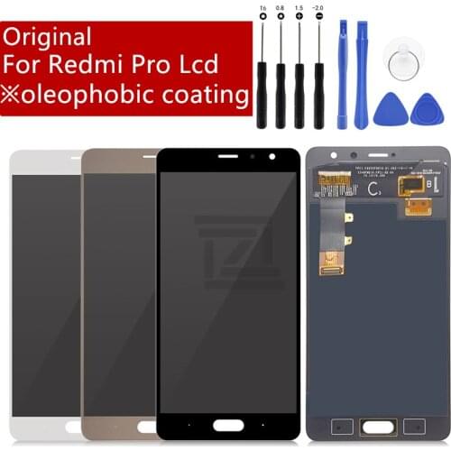 Amoled For Xiaomi Redmi Pro Lcd Display 10 Touch screen Glass lcd Digitizer pantalla Assembly Screen Replacement repair Parts