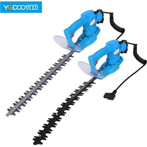12V Double-edged Electric Trimmer Garden Tools Hedge Trimmer Rechargeable Hedge Trimmers For Grass