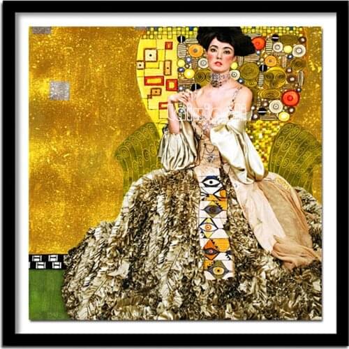 5d Diy Diamond Painting Gustav Klimt full Square 3d Diamond painting Rhinestones Cross Stitch Diamond Embroidery New Year gift